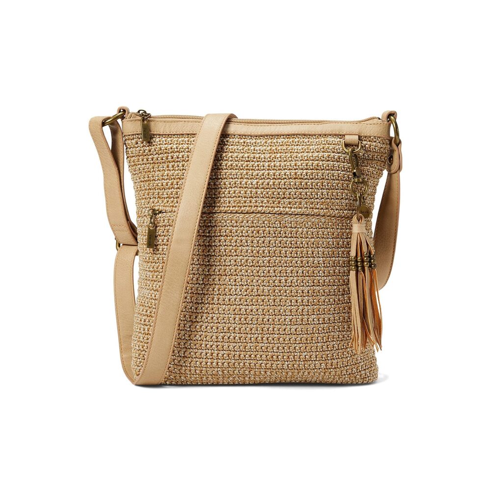 6381 Lucia Crossbody Bag in Crochet, Convertible Purse with Adjustable
